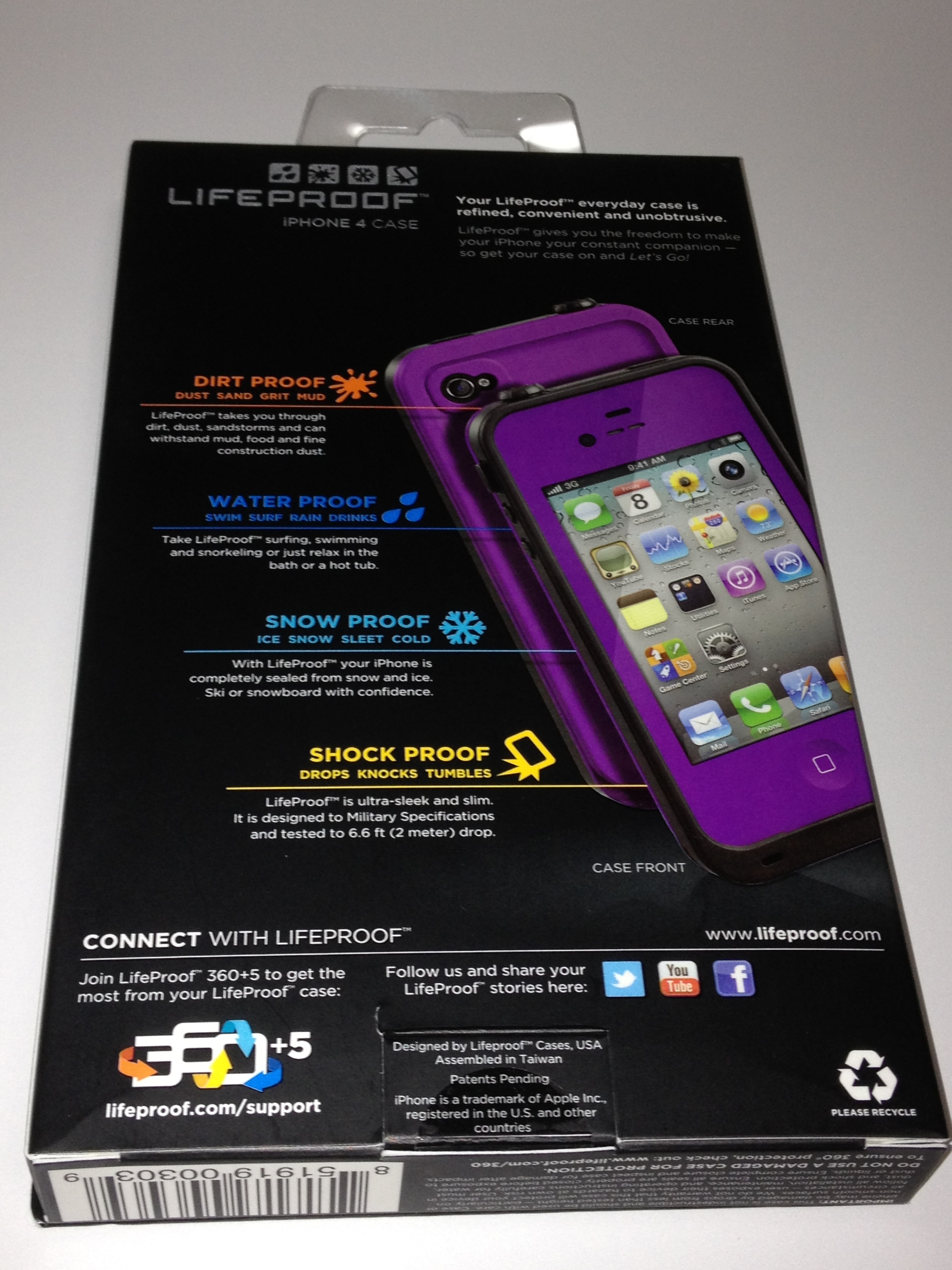 iPhone4S LifeProof Case Gen 2を購入してみた