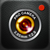 カメラとビデオ対応のiPhoneアプリ プロカメラ
